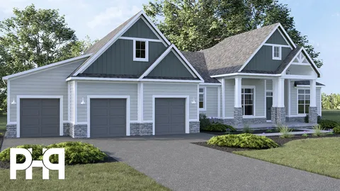 The Laurello house plan, exterior view 2